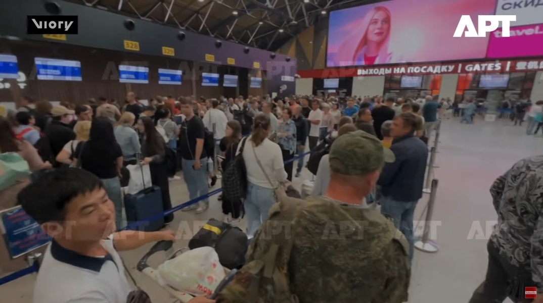 Ρωσία, αεροδρομιο, επιβατες