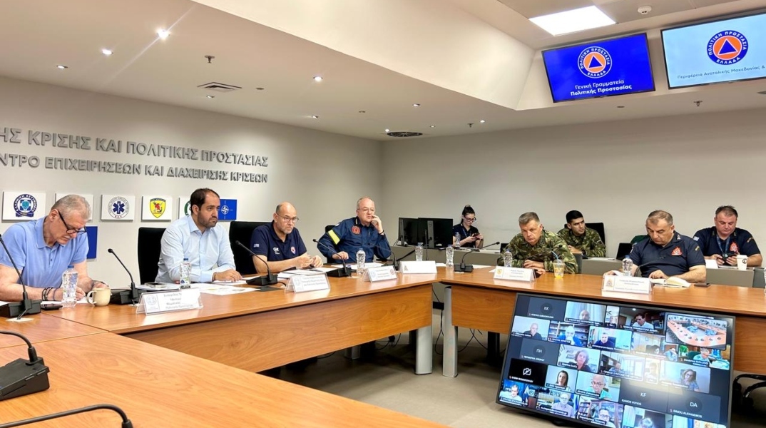 Καύσωνας, σύσκεψη, Κεφαλογιάννης