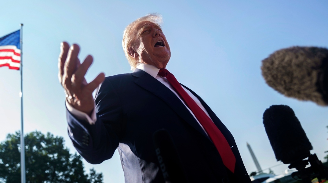 Ο πρόεδρος των ΗΠΑ, Ντόναλντ Τραμπ 