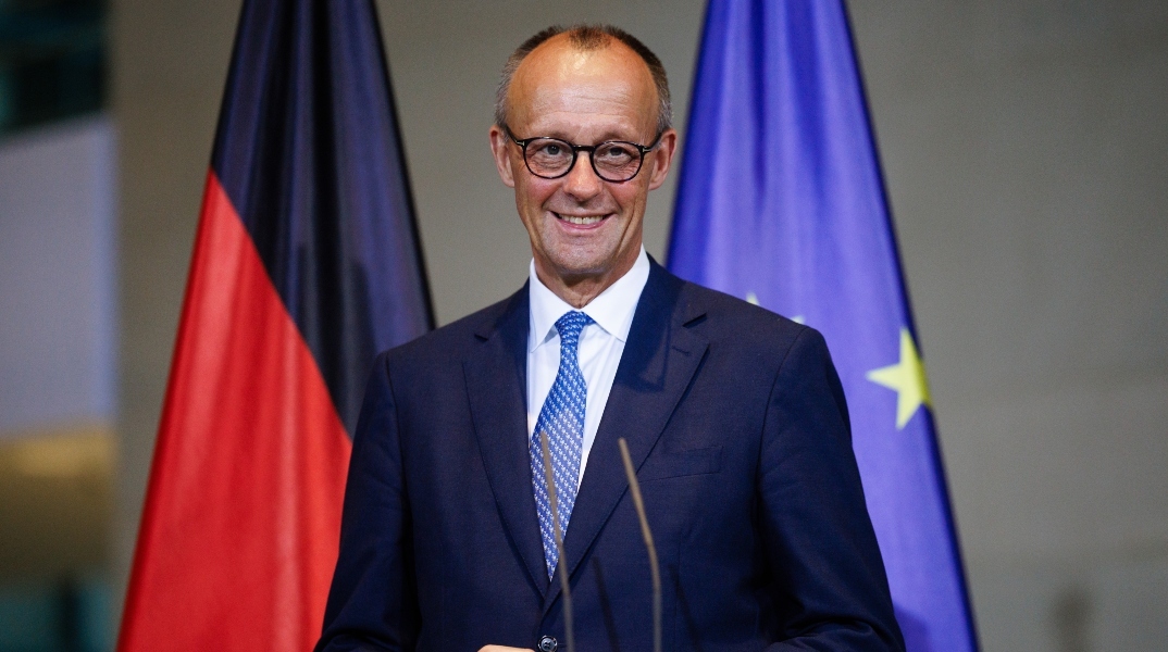 Ο Γερμανός καγκελάριος Φρίντριχ Μερτς 