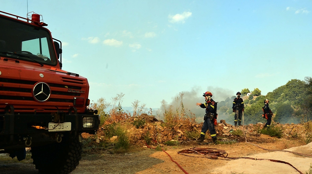 φωτιά, πυροσβεστες, δασος