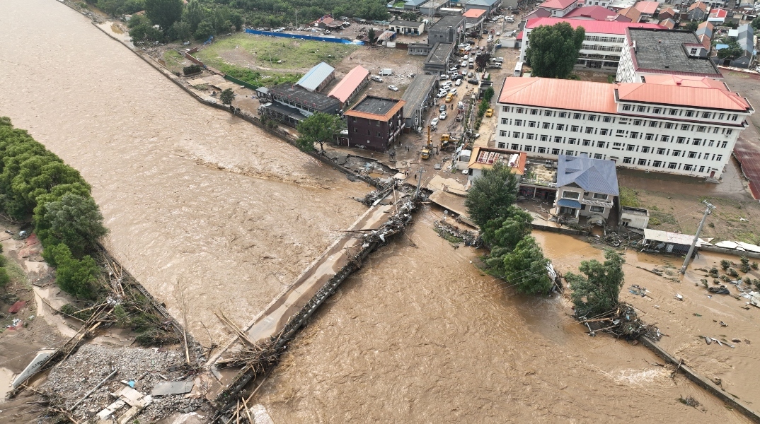Πλημμύρες στην Κίνα