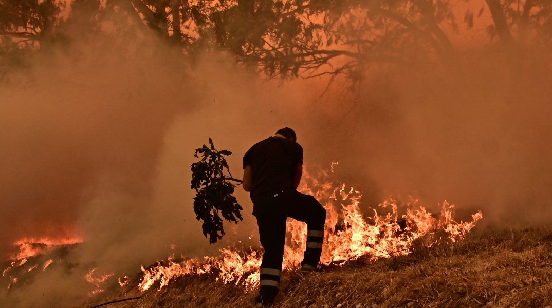 φωτιά στα Κύθηρα