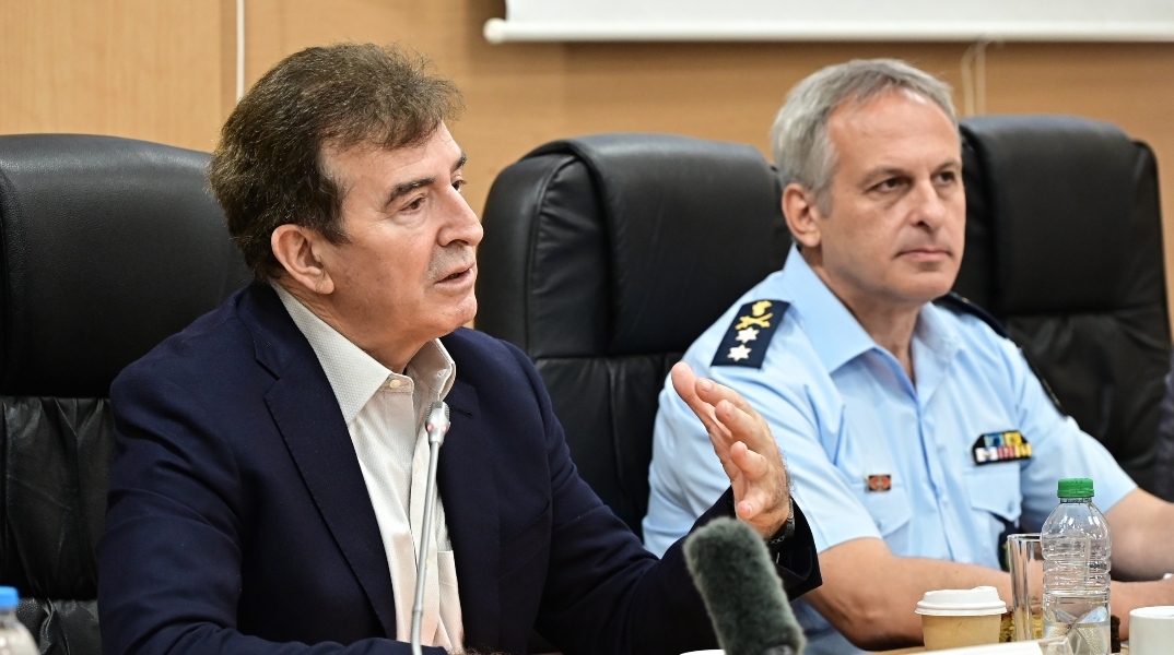 Ο υπουργός προστασίας του Πολίτη, Μιχάλης Χρυσοχοΐδης