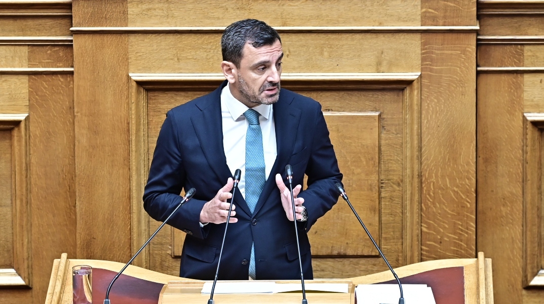 Ο Υφυπουργός Προστασίας του Πολίτη, Ανδρέας Νικολακόπουλος 