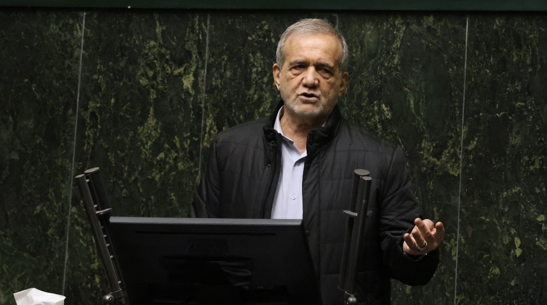 Ο πρόεδρος του Ιράν Μασούντ Πεζεσκιάν 