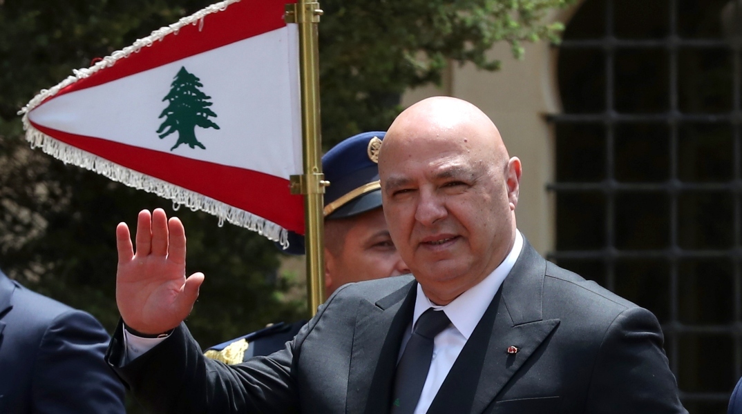 Ο πρόεδρος του Λιβάνου Ζοζέφ Αούν 