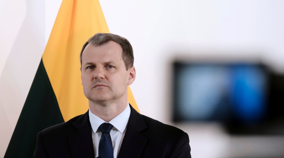 Ο πρωθυπουργός της Λιθουανίας Γκιντάουτας Παλούτσκας 