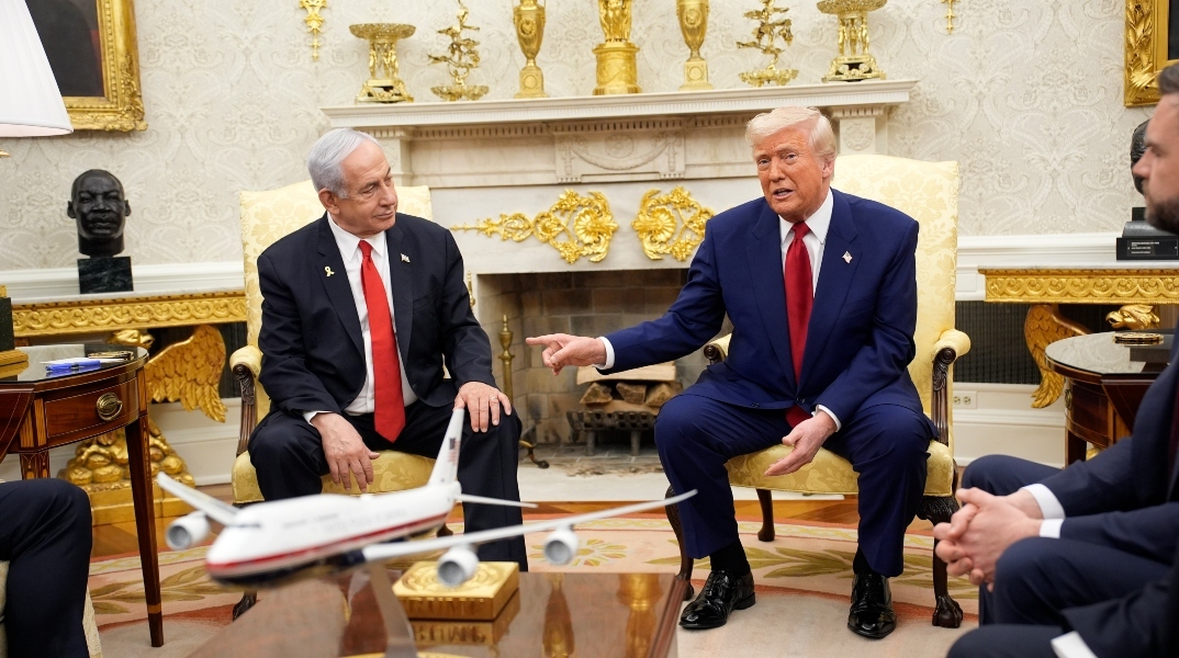Συνάντηση Νετανιάχου Τραμπ στον Λευκό Οίκο