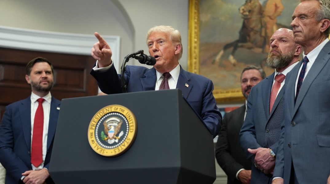 Ο πρόεδρος των ΗΠΑ, Ντόναλντ Τραμπ 