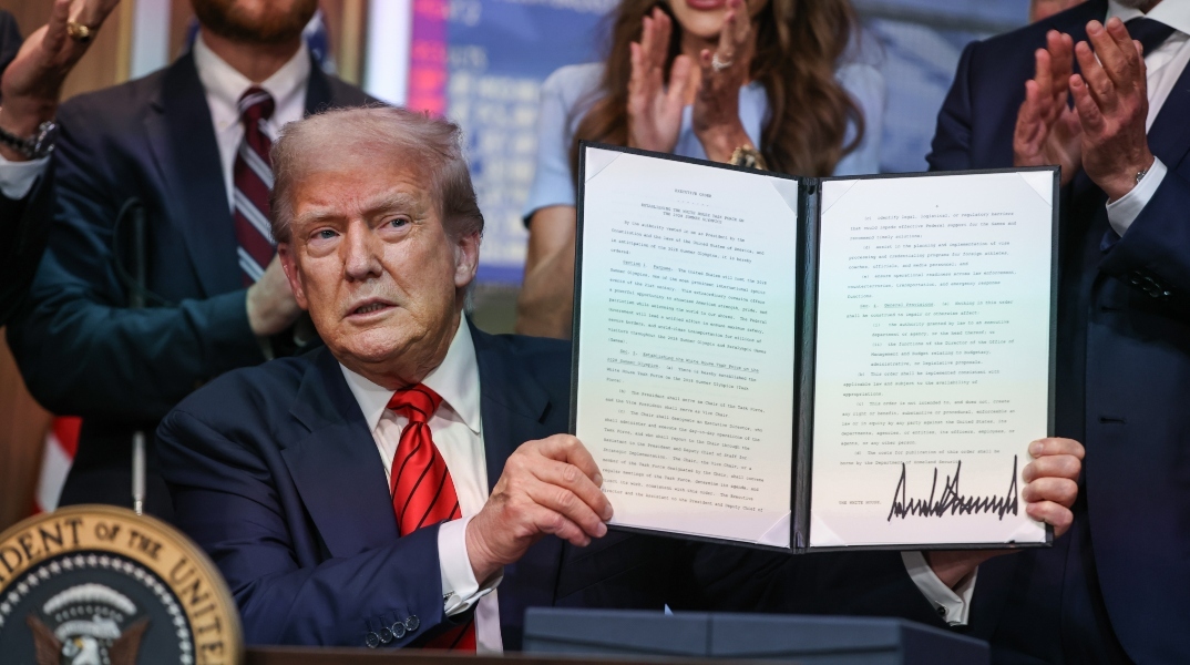 Ο πρόεδρος των ΗΠΑ, Ντόναλντ Τραμπ 