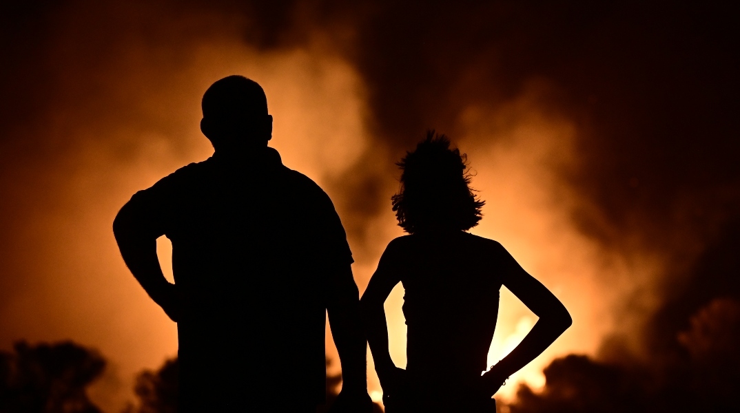 Φωτιά στην Κερατέα