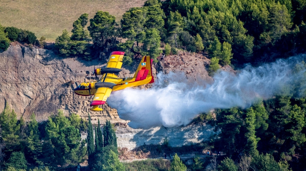 Φωτιά τώρα στη Σαμοθράκη