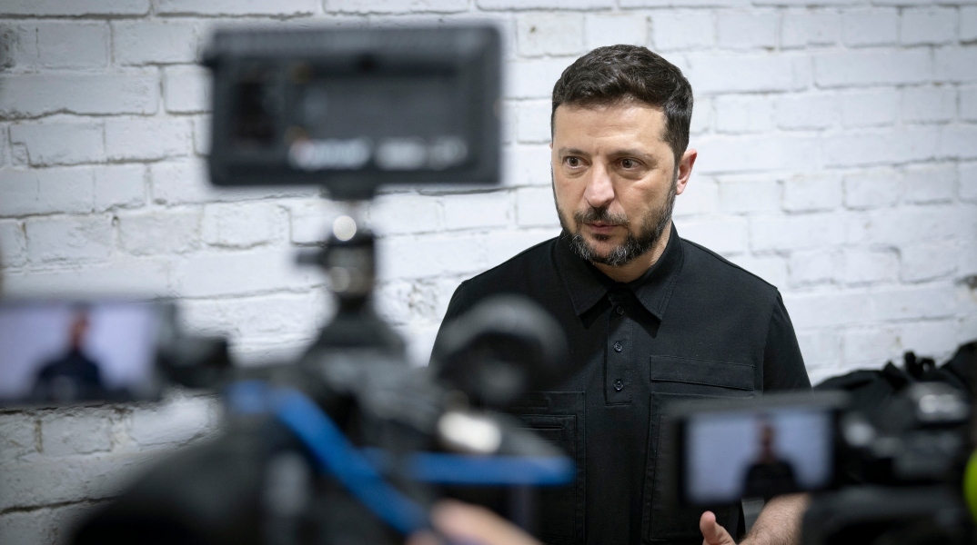 Ο πρόεδρος της Ουκρανίας, Βολοντίμιρ Ζελένσκι