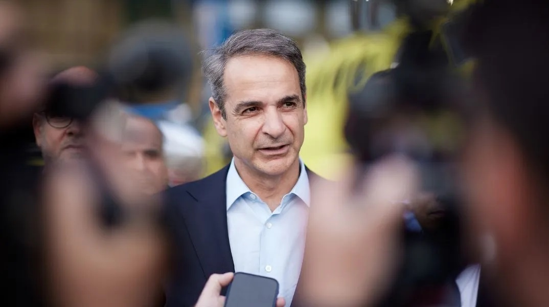 Ο πρωθυπουργός Κυριάκος Μητσοτάκης