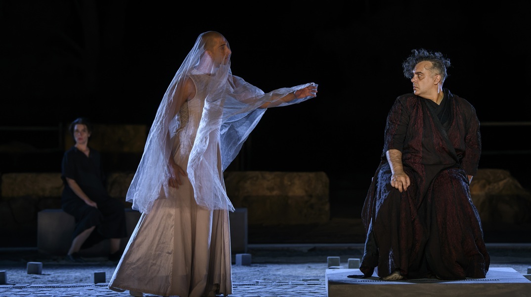 Ο Τάσος Λέκκας και ο Αργύρης Ξάφης στην «Ανδρομάχη» του Ευριπίδη