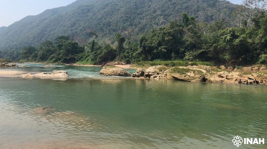 Η συμβολή των ποταμών Jataté και Ixcán, όπου πιστεύεται ότι βρισκόταν το τελευταίο οχυρό των Μάγια