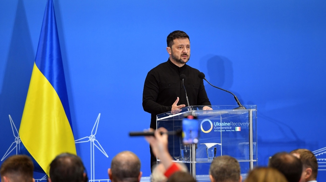 Ο πρόεδρος της Ουκρανίας Βολοντίμιρ Ζελένσκι