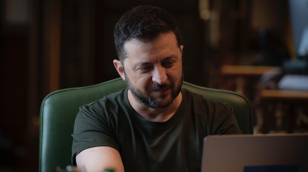 Ο πρόεδρος της Ουκρανίας Βολοντίμιρ Ζελένσκι