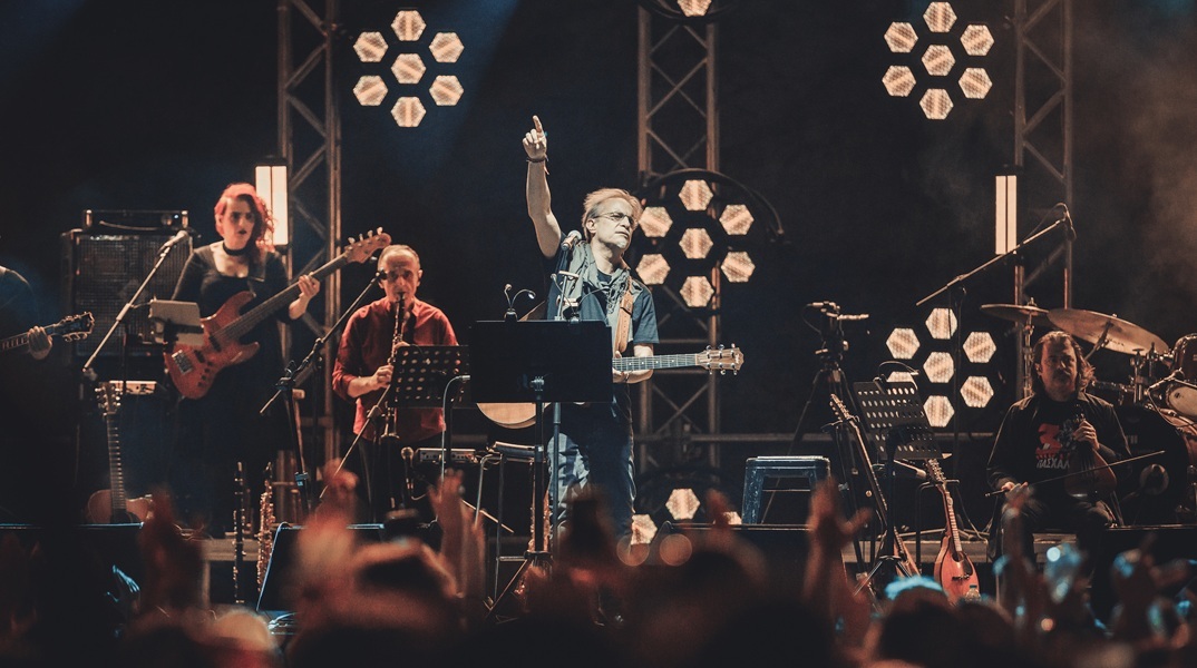 Ο Μίλτος Πασχαλίδης στο Ηρώδειο