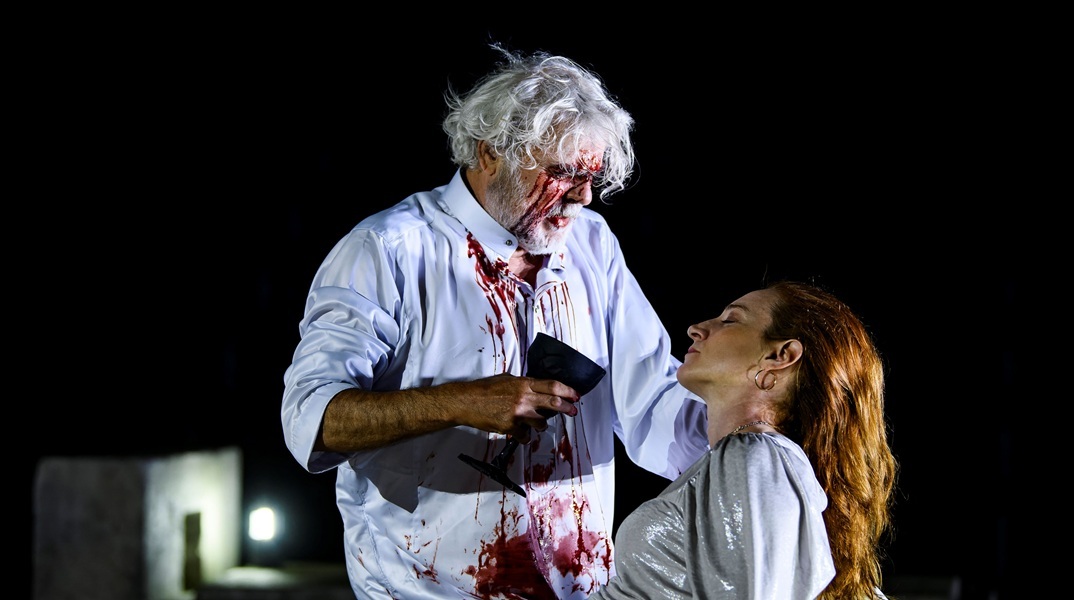 Νίκος Καραθάνος-Στεφανία Γουλιώτη, «Οιδίπους» του Γιάννη Χουβαρδά