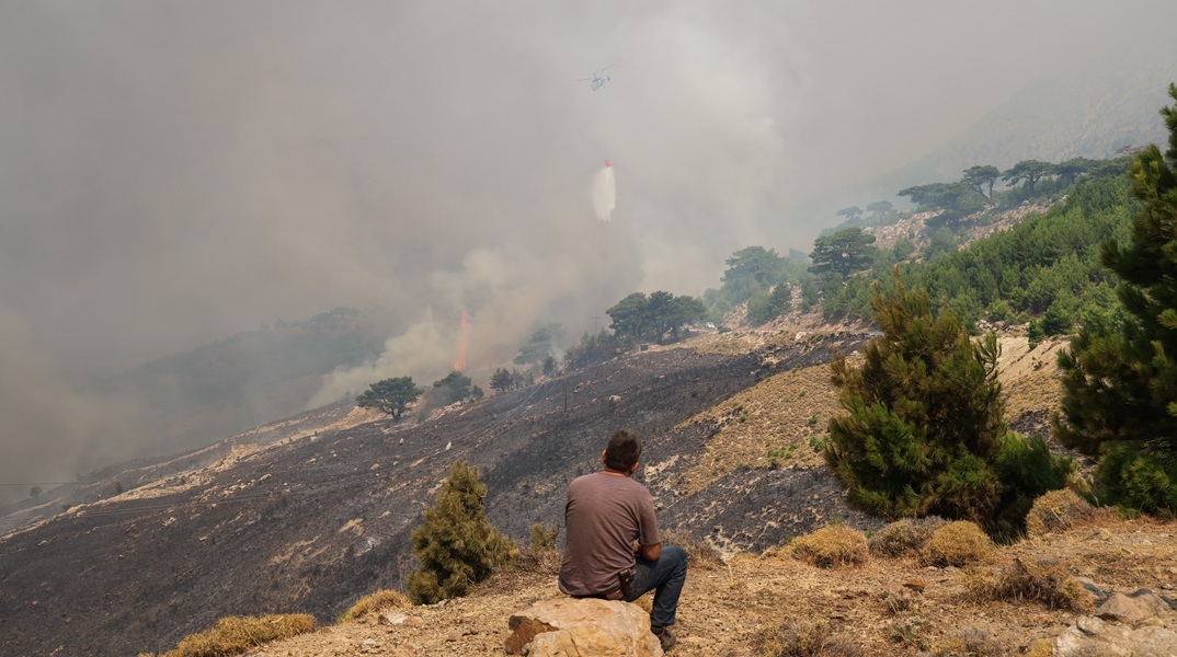 Φωτιά στη Χίο: Μεγάλες ζημιές στο δίκτυο ρεύματος - Πάνω από 150 καμένοι στύλοι ηλεκτροδότησης 