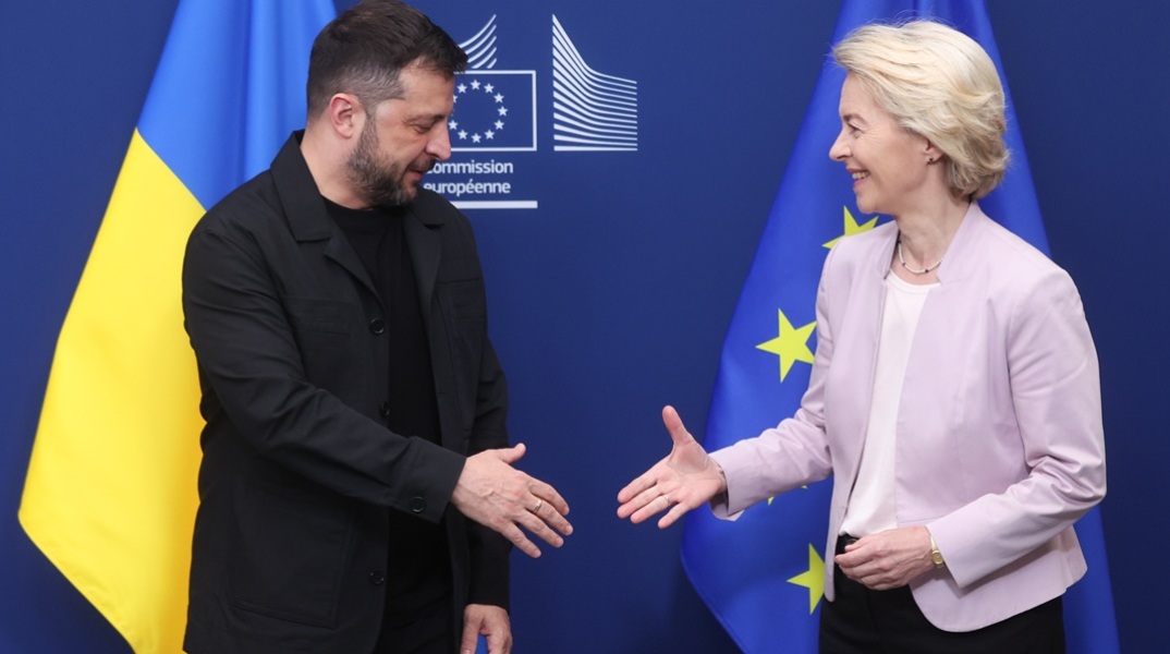 Κοινή συνέντευξη Τύπου Φον ντερ Λάιεν - Ζελένσκι:  Η ΕΕ θα συνεχίζει να στηρίζει την Ουκρανία για όσο χρειαστεί