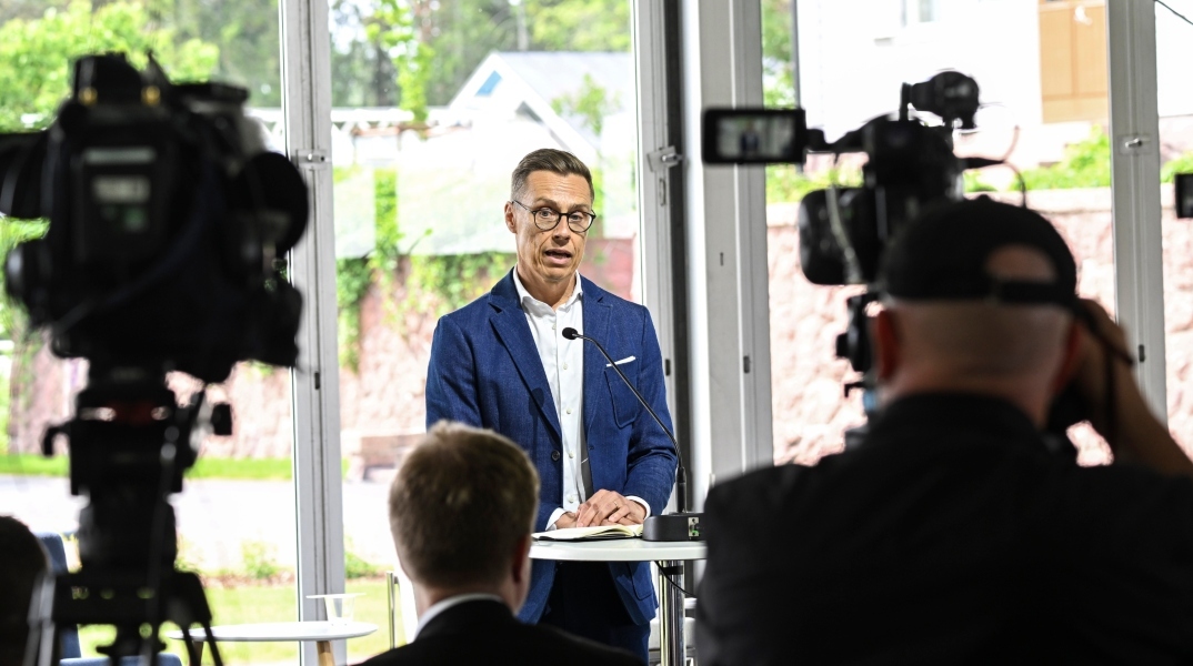 Ο Φινλανδός πρόεδρος Αλεξάντερ Στουμπ 