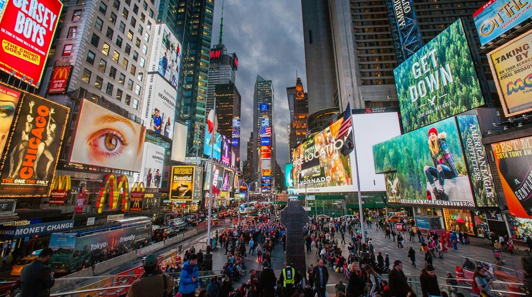 Συναγερμός στο Μανχάταν: Αποκλείστηκε η Times Square λόγω ύποπτου δέματος