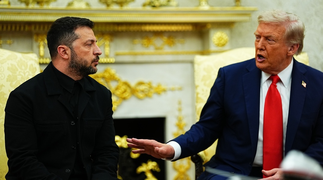 «Είστε πολύ ωραίος με αυτό το κουστούμι» - Έριξε την ατάκα του ο Τραμπ για τον Ζελένσκι