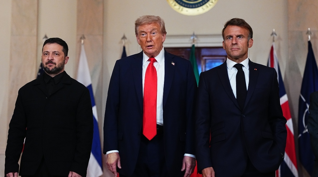 Τραμπ, Ζελένσκι και Μακρόν