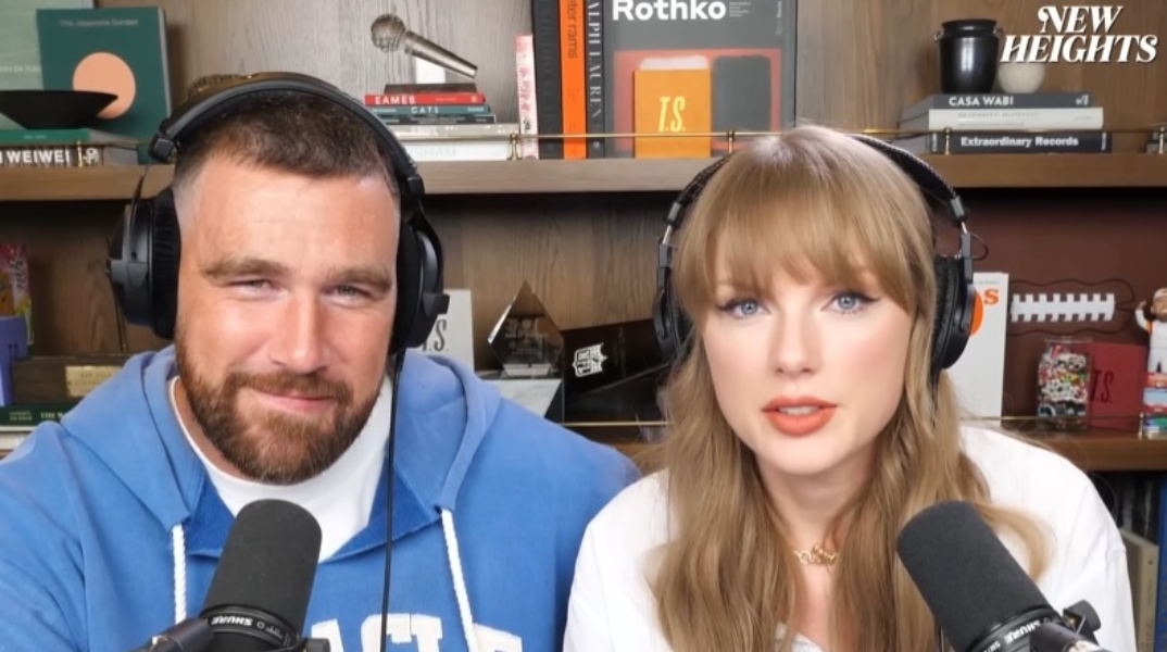 Τέιλορ Σουίφτ και Τράβις Κέλσι στο podcast «New Heights» 