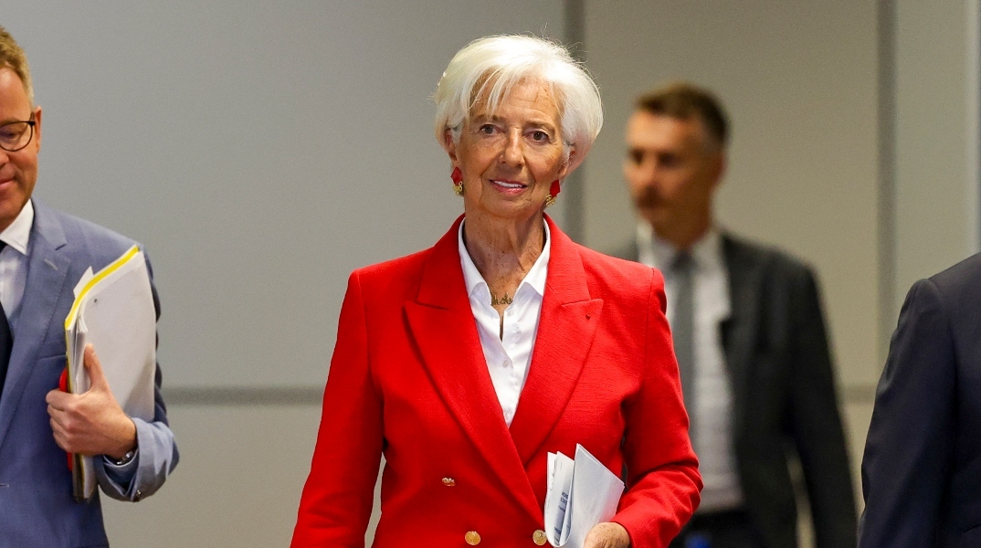 H πρόεδρος της Ευρωπαϊκής Κεντρικής Τράπεζας, Κριστίν Λαγκάρντ