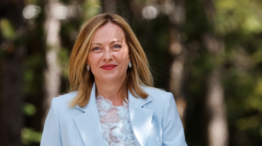 Η πρωθυπουργός της Ιταλίας, Τζόρτζια Μελόνι 