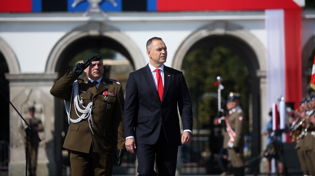 Ο πρόεδρος της Πολωνίας, Κάρολ Ναβρότσκι