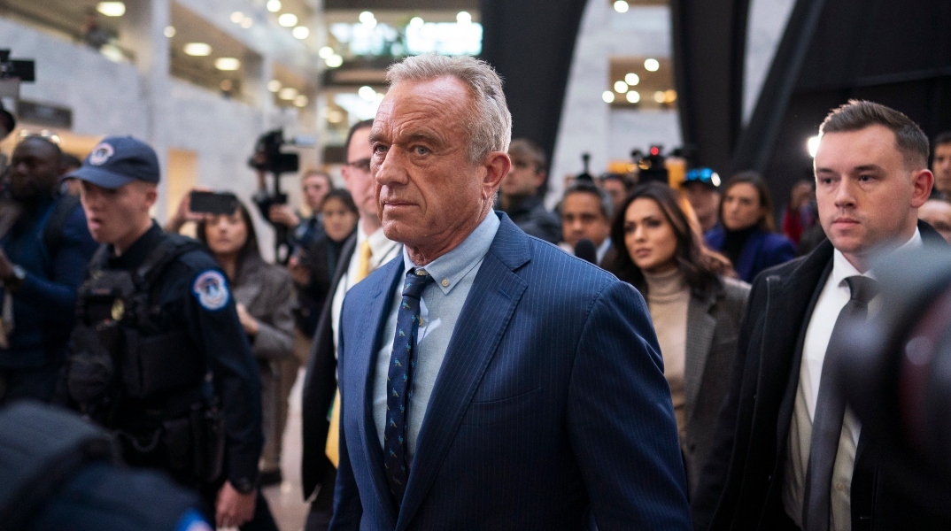 Ο υπουργός Υγείας των ΗΠΑ, Ρόμπερτ Κένεντι Τζούνιορ