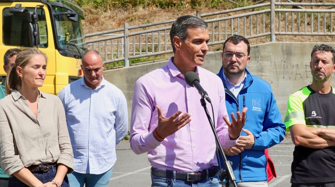 Ο πρωθυπουργός της Ισπανίας, Πέδρο Σάντσεθ