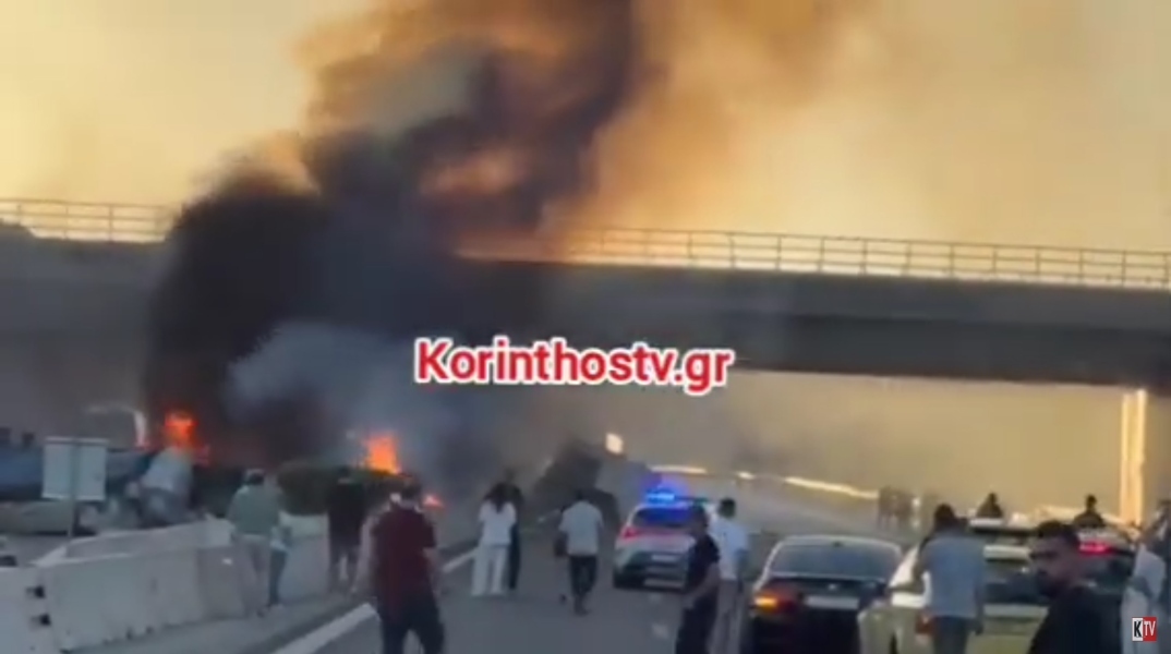 Τροχαίο με ανατροπή φορτηγού