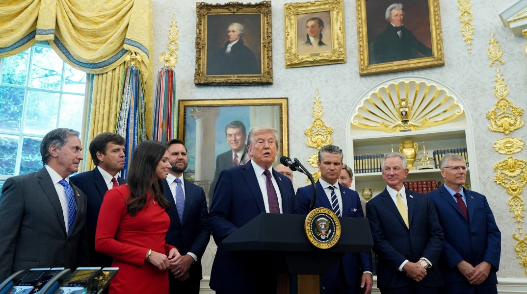 Ο πρόεδρος των ΗΠΑ, Ντόναλντ Τραμπ 