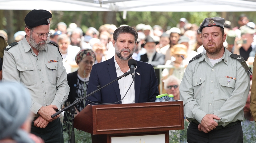 Ο υπουργός Οικονομικών του Ισραήλ, Μπεζαλέλ Σμότριτς 