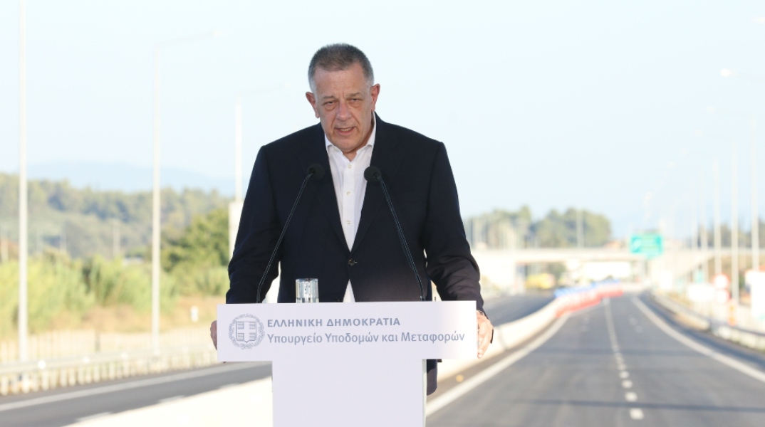 Ο υφυπουργός Υποδομών και Μεταφορών, Νίκος Ταχιάος