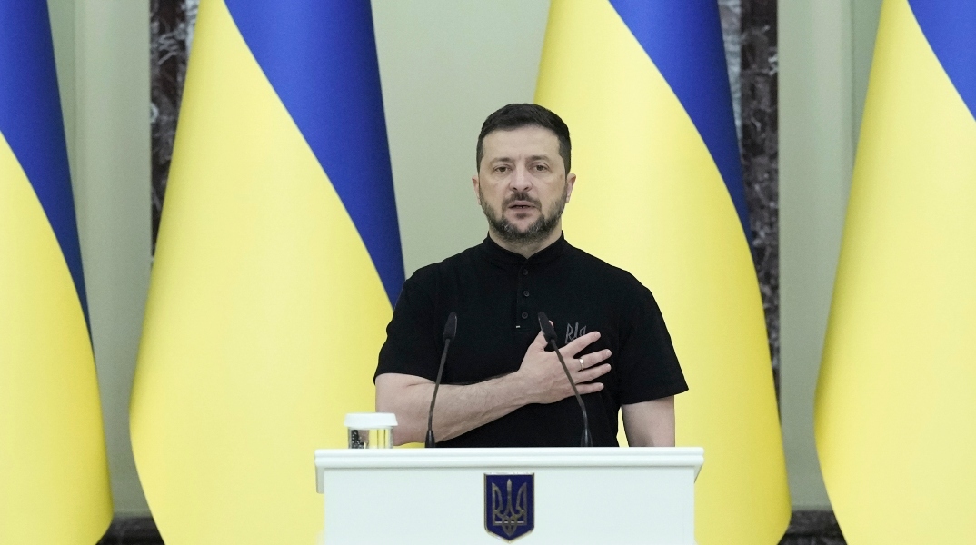 Ο πρόεδρος της Ουκρανίας, Βολοντίμιρ Ζελένσκι