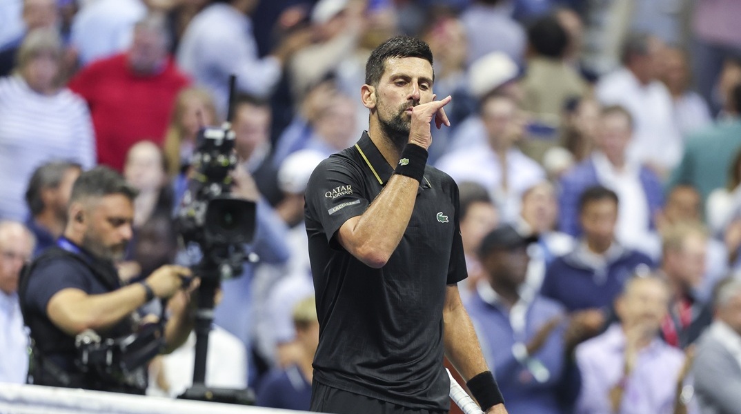 US Open 2025: Ο χορός-έκπληξη του Νόβακ Τζόκοβιτς στο γήπεδο για τα γενέθλια της κόρης του