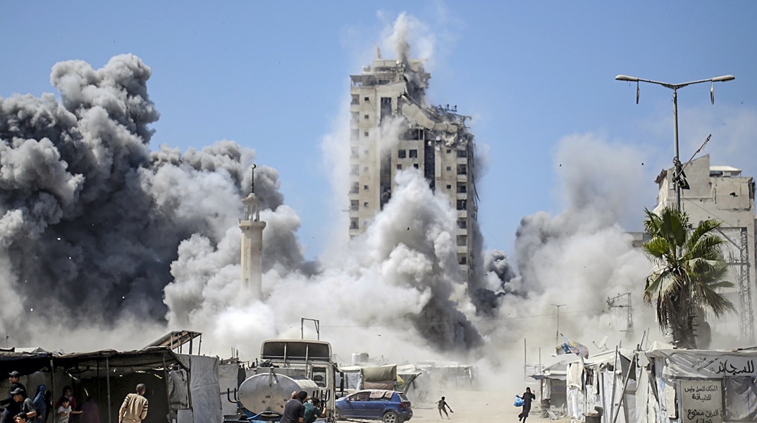 O ισραηλινός στρατός προελαύνει στην πόλη της Γάζας – Προειδοποίηση προς τους κατοίκους να την εγκαταλείψουν