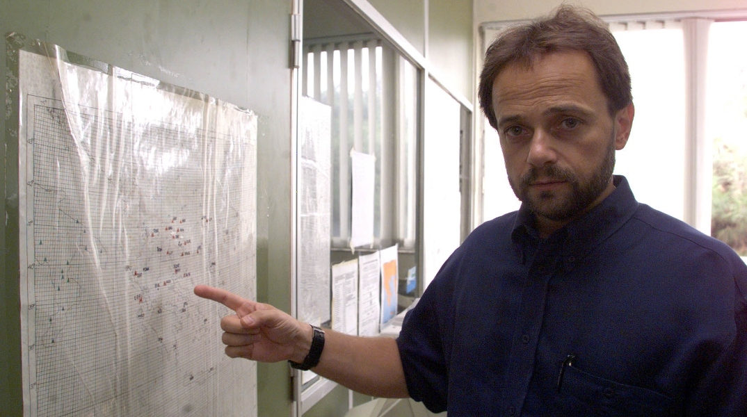 Ο καθηγητής σεισμολογίας του Αριστοτελείου Πανεπιστημίου Θεσσαλονίκης, Μανώλης Σκορδίλης 