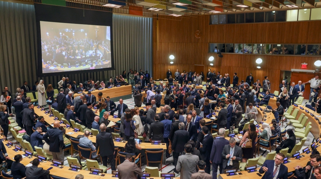 Συνέλευση του ΟΗΕ για τη λύση των δύο κρατών