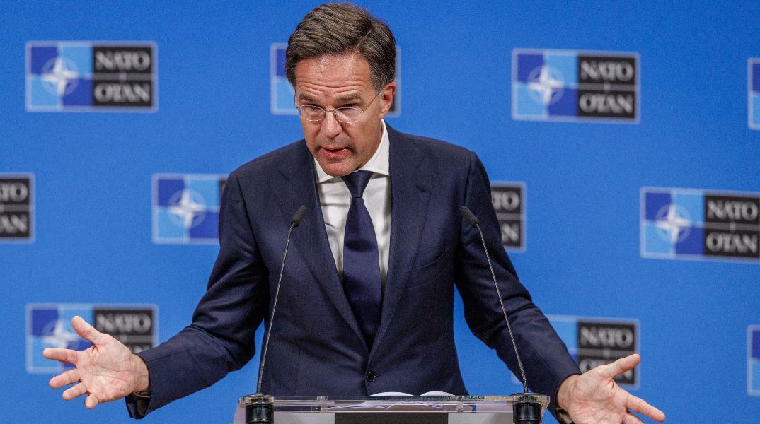 Ο γενικός γραμματέας του ΝΑΤΟ Μαρκ Ρούτε
