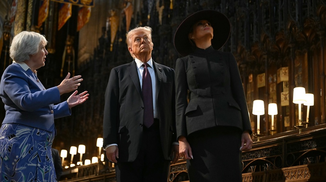 Φόρος τιμής του Ντόναλντ και της Μελάνια Τραμπ στη βασίλισσα Ελισάβετ - «Ήταν μεγάλη τιμή»