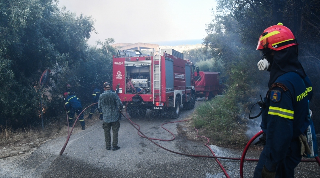φωτιά, πυροσβεστες, δασος