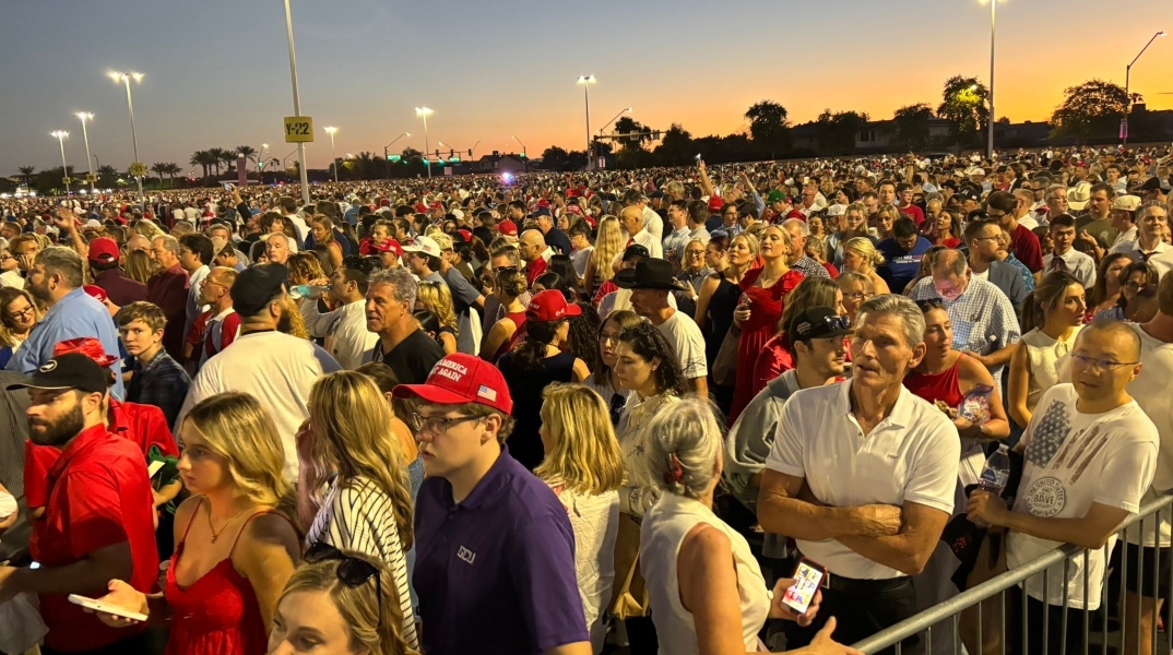Κοσμοσυρροή για την κηδεία του Τσάρλι Κερκ